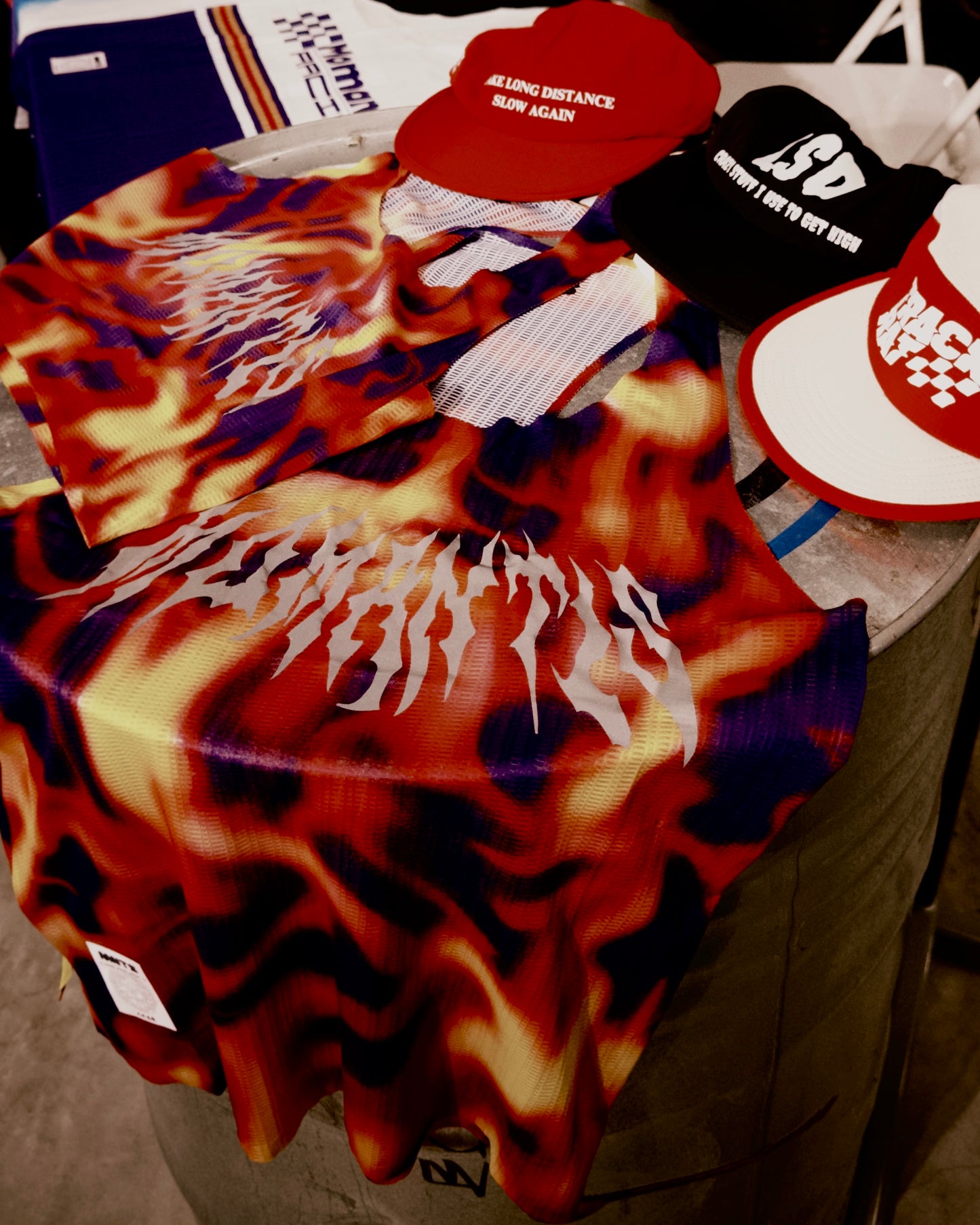 FIRE SINGLET / HEAT CAMO