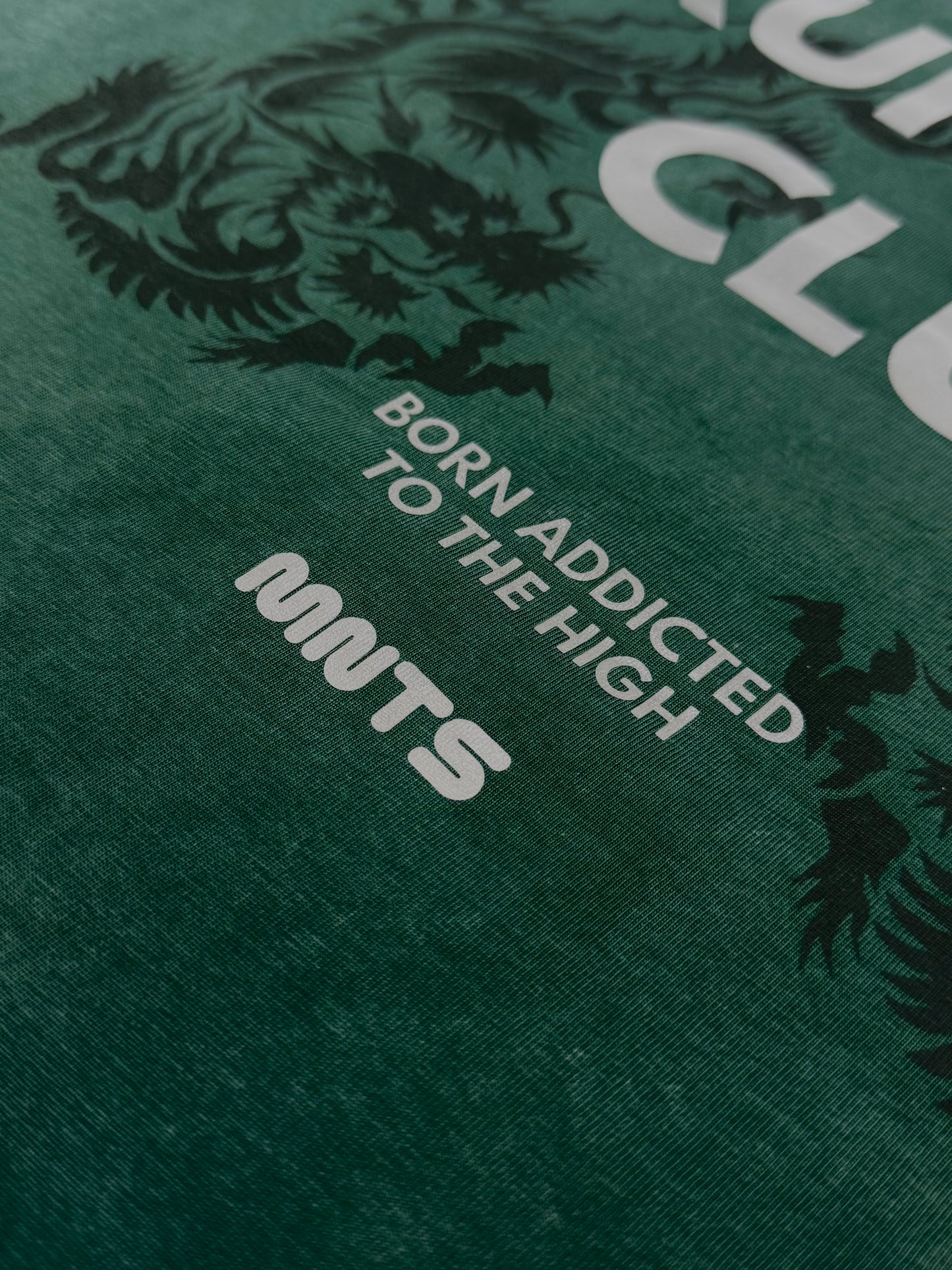 MNTS CLUB TEE/ WASHED GREEN