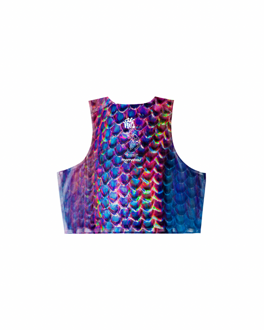 LUNG4 CROP SINGLET