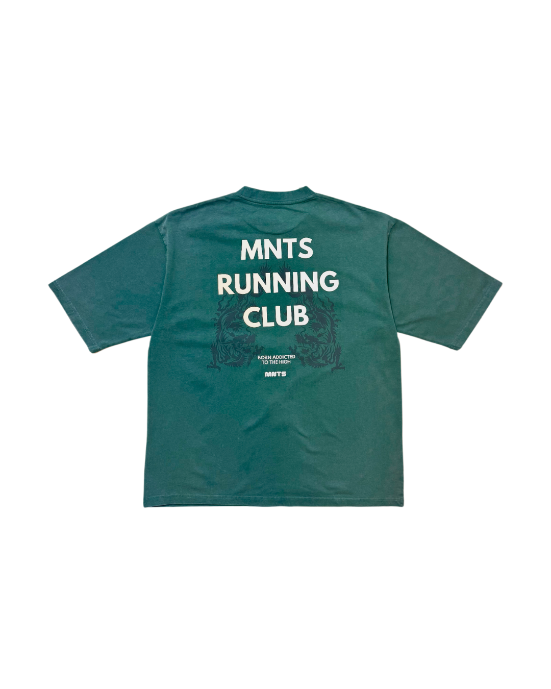 MNTS CLUB TEE/ WASHED GREEN
