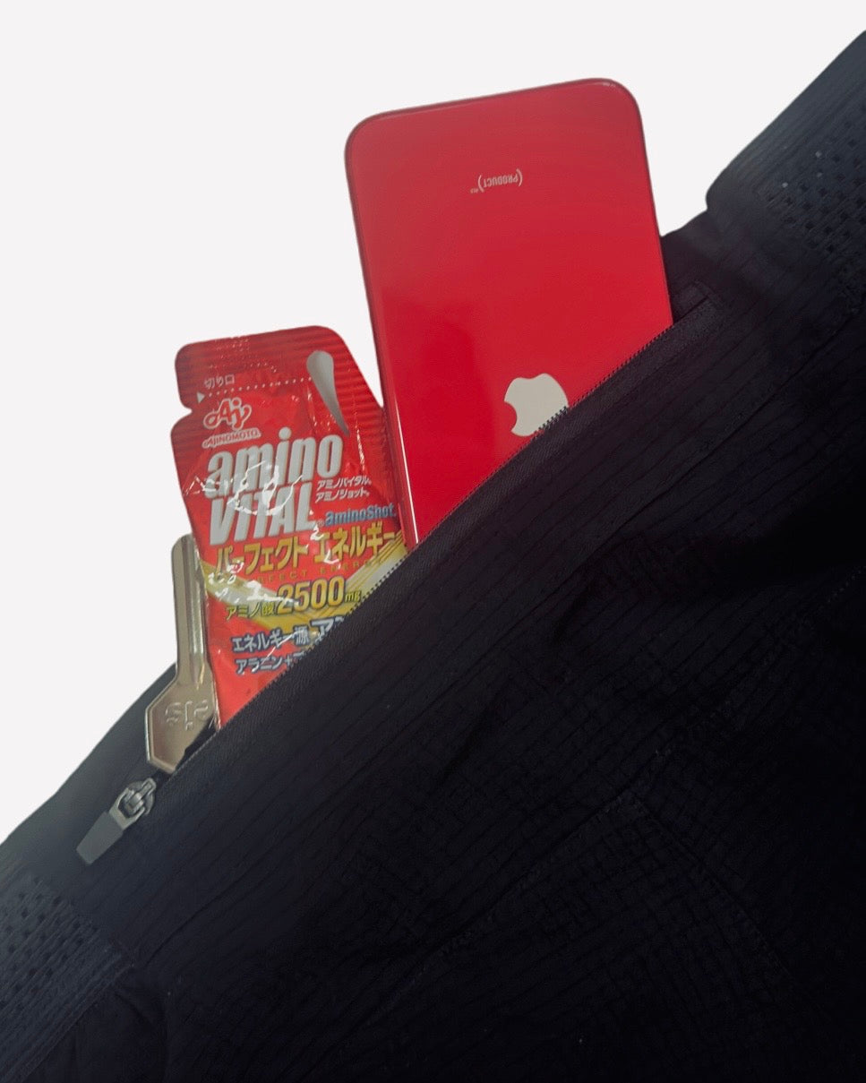 CREW RACE SHORTS/ BLACK