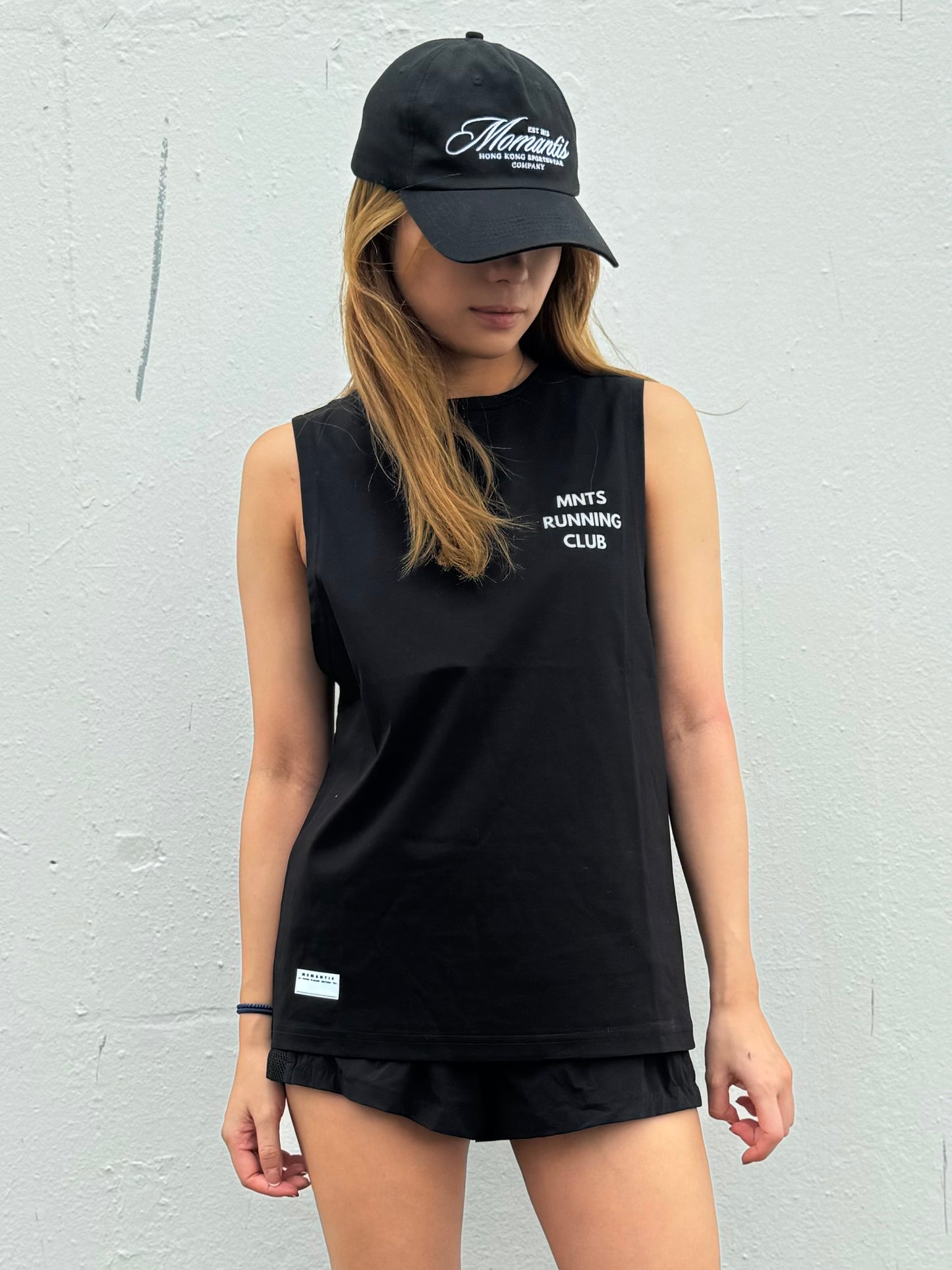 MNTS CLUB YoD CUTOFF TANK/ BLK