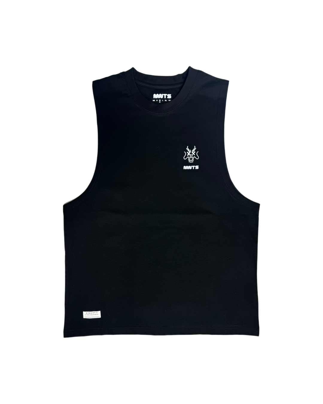 MNTS RUNNING CLUB CUTOFF TANK/ BLK
