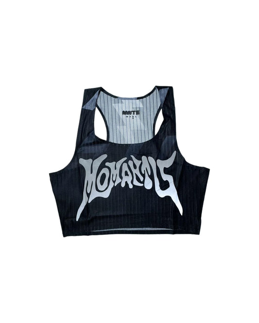 WMNS CROPPED SINGLET/ BLACK FLASH