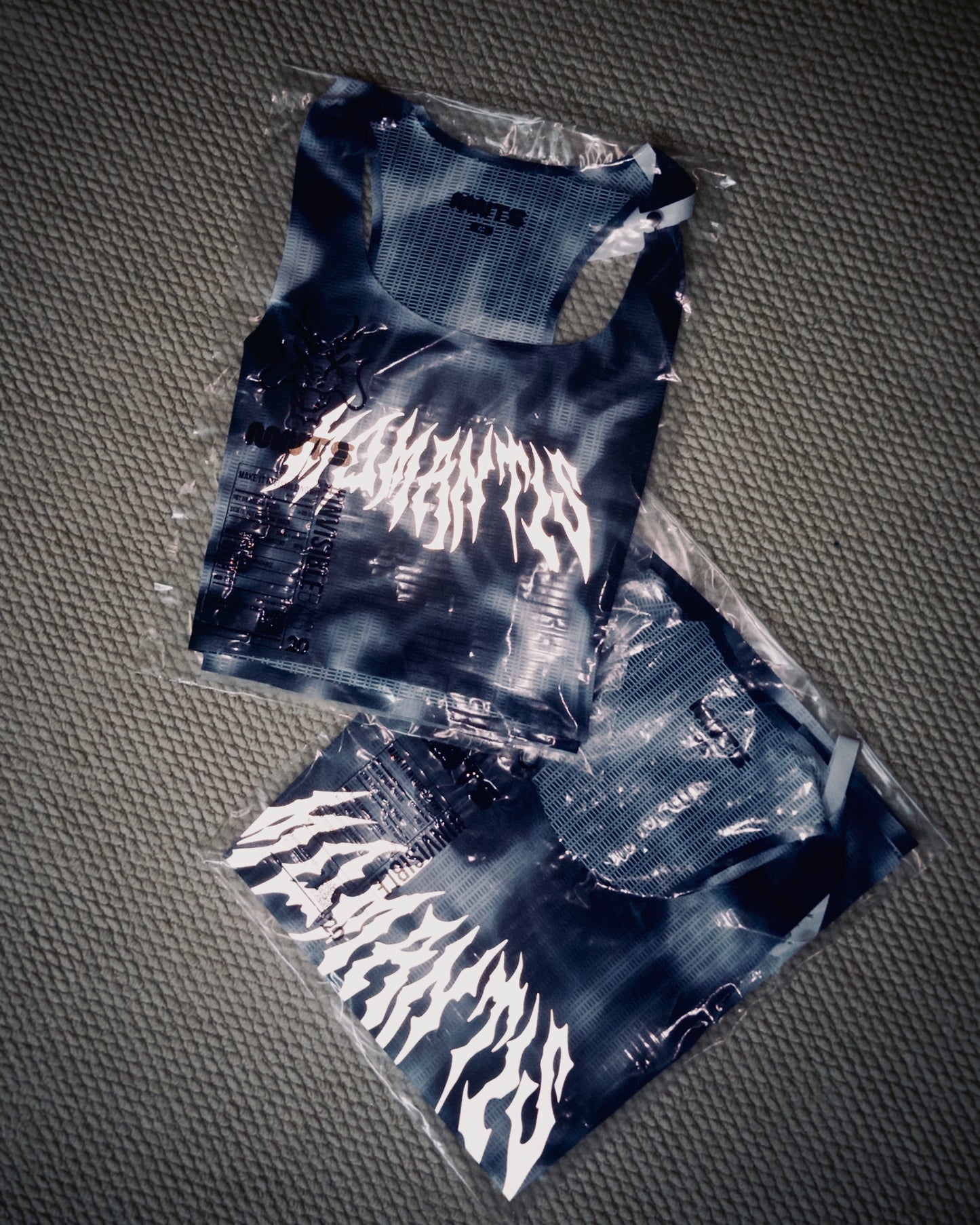[EXCLUSIVE] FIRE CROPPED SINGLET / HEAT CAMO (MONO)
