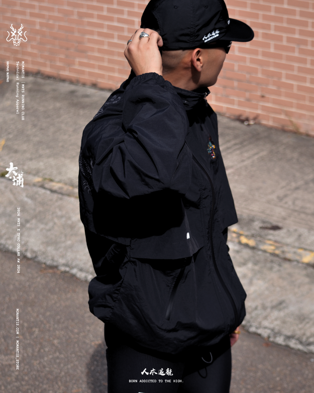 [PRE-SALE] [TPRCxMNTS] WINDBREAKER/ BLACK