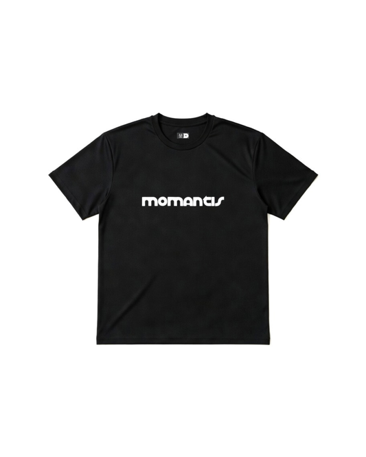 BLACK RUNNING TEE