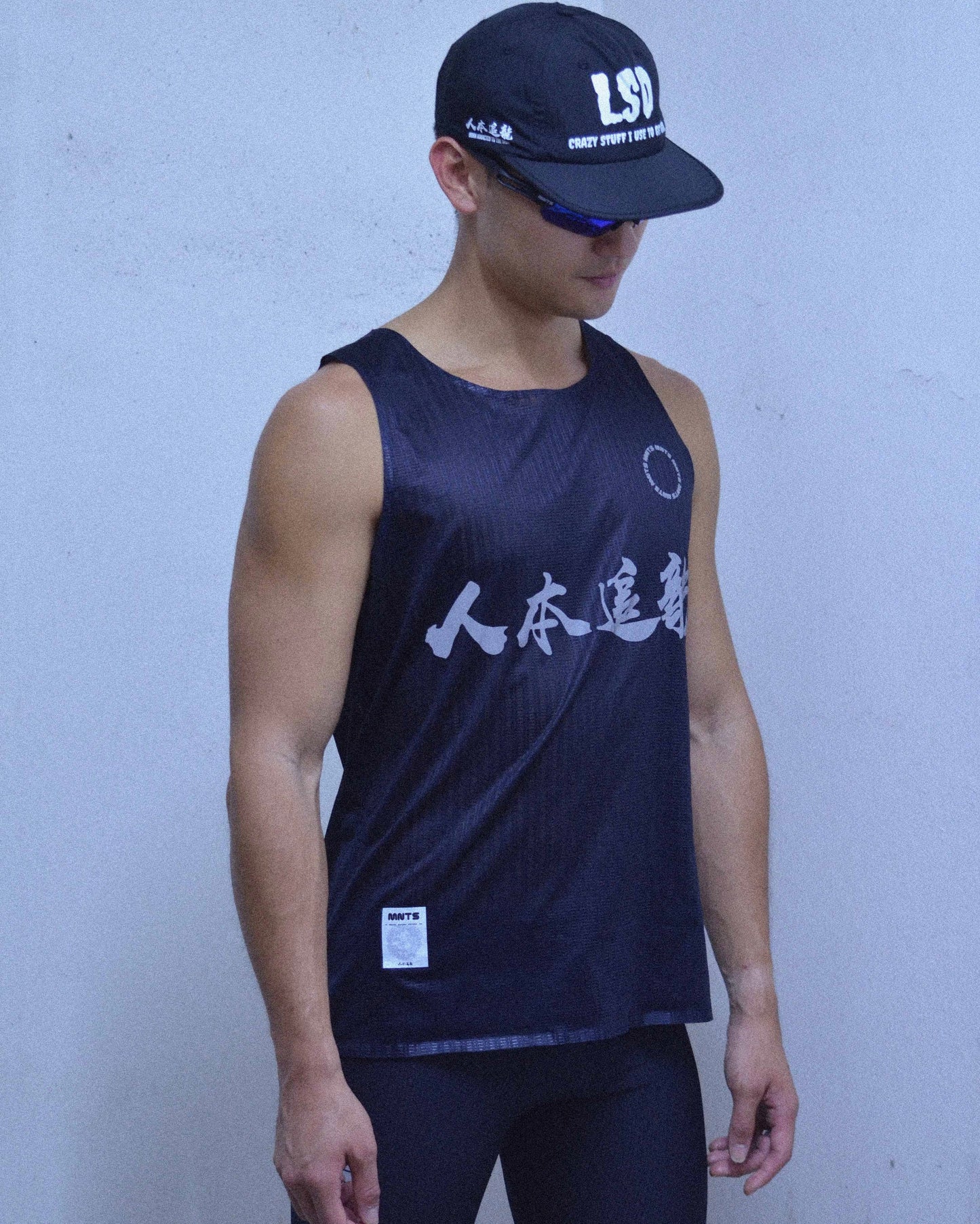 MNTS RUNNING CLUB RACING SINGLET 2.0/ BLK