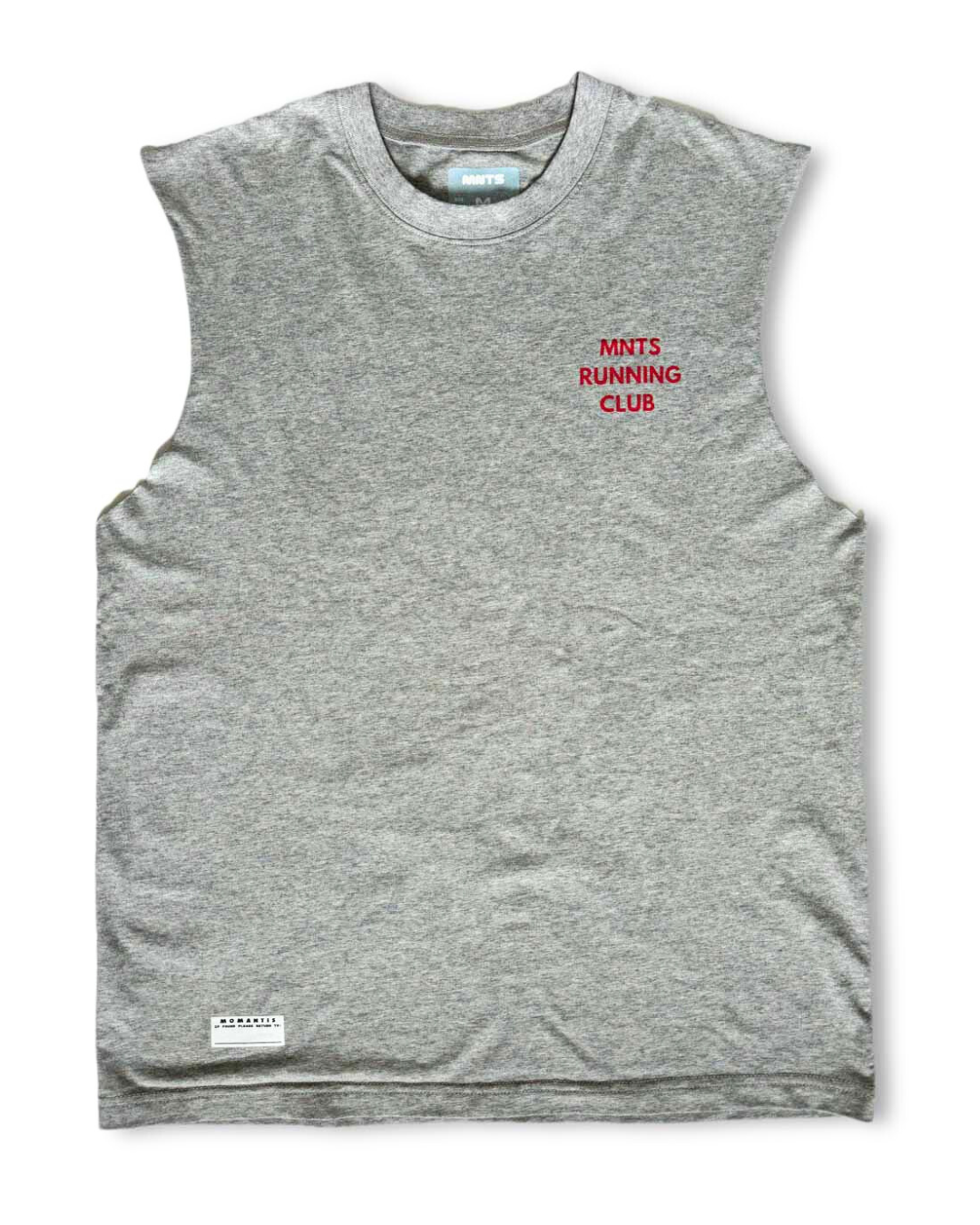 MNTS RUNNING CLUB CUTOFF TANK/ GRAY