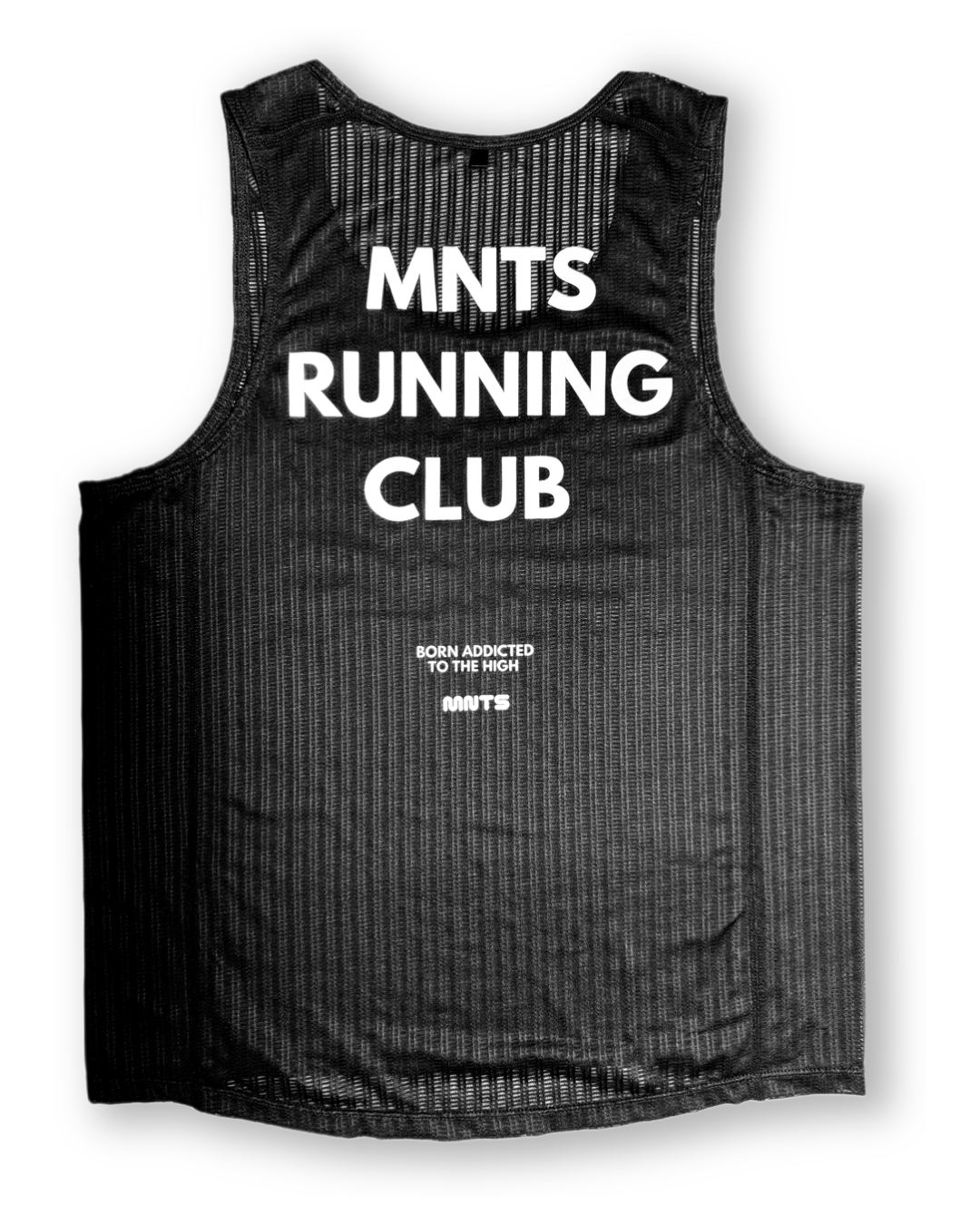 MNTS RUNNING CLUB RACING SINGLET/ BLACK