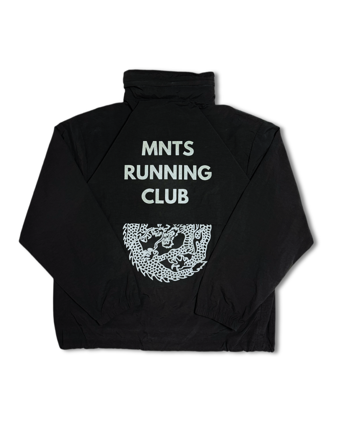 MNTS RUNNING CLUB WINDBREAKER/ BLACK