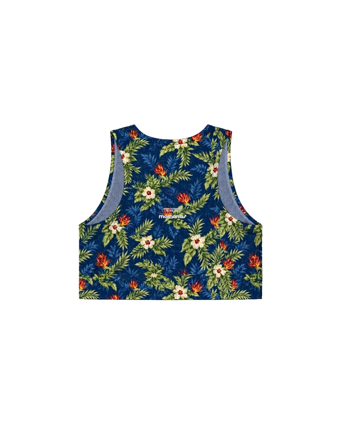 FLORAL CROP SINGLET