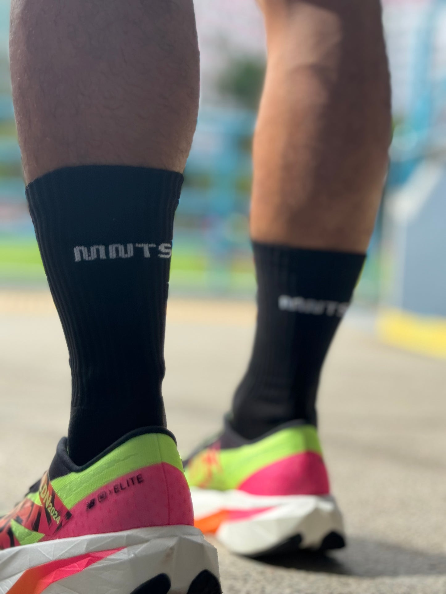 MNTS CREW SOCKS/ BLACK