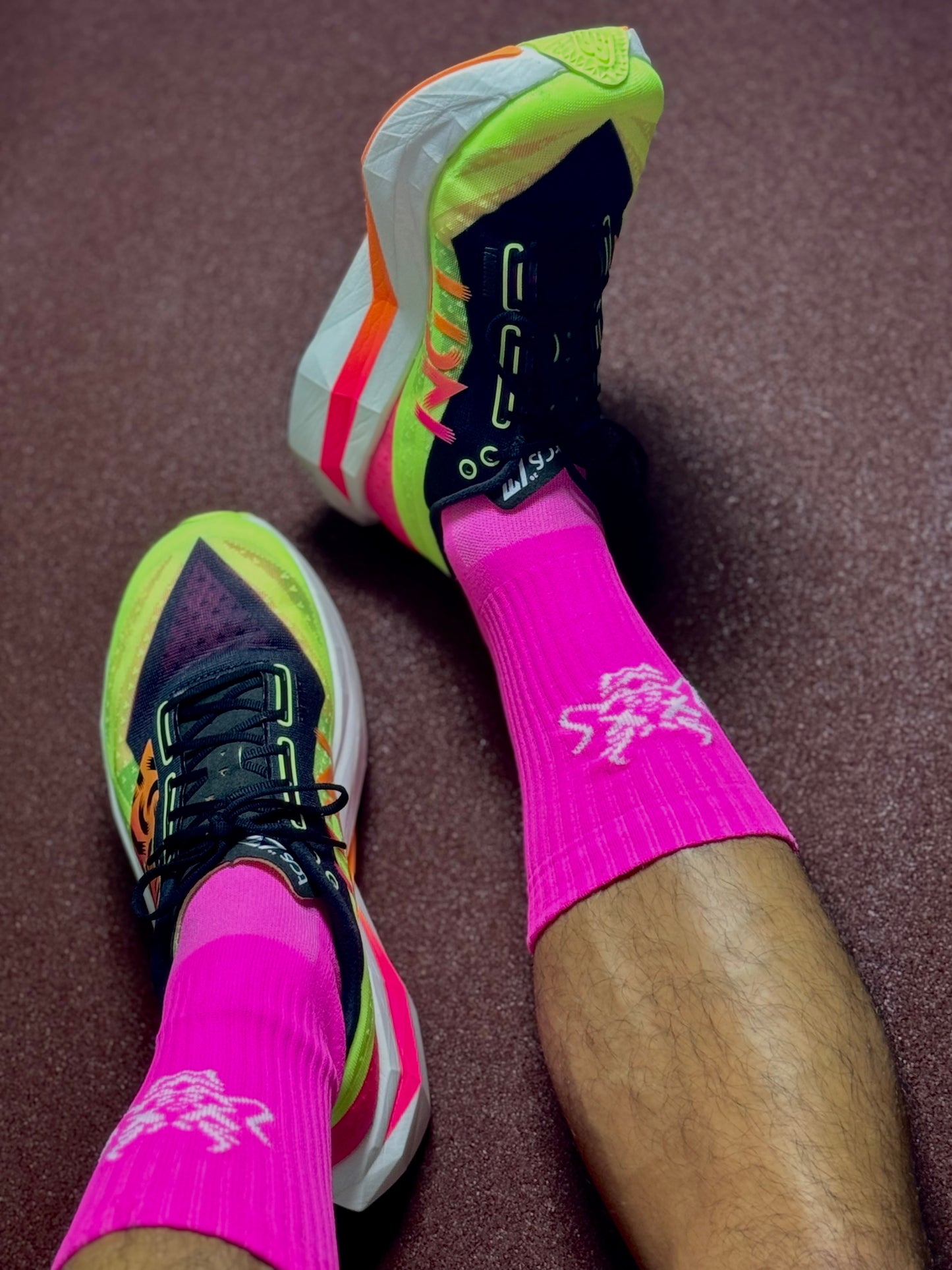 MNTS CREW SOCKS/ PINK