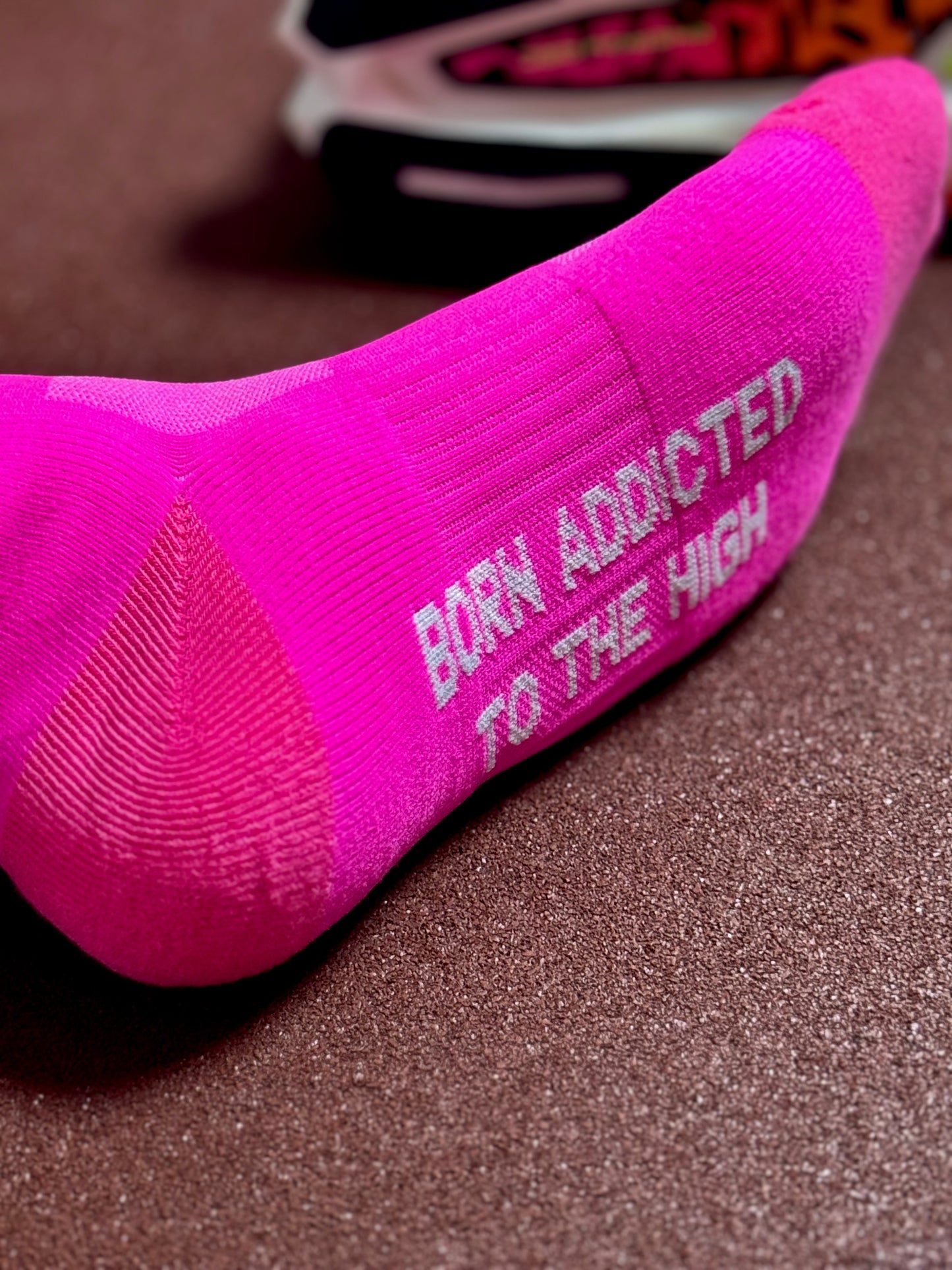 MNTS CREW SOCKS/ PINK