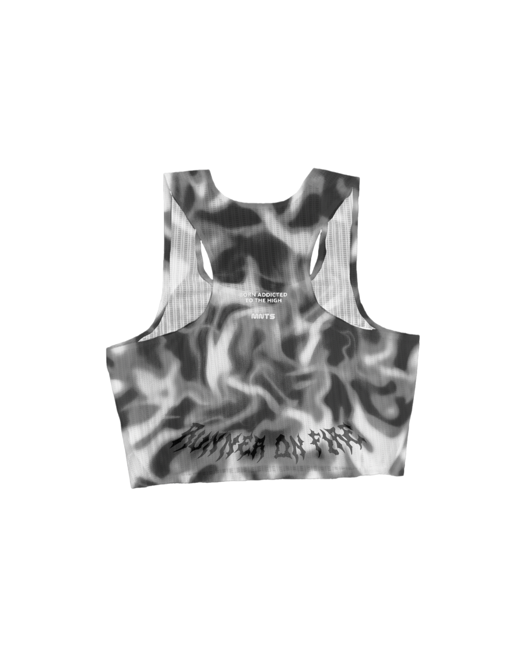 [EXCLUSIVE] FIRE CROPPED SINGLET / HEAT CAMO (MONO)