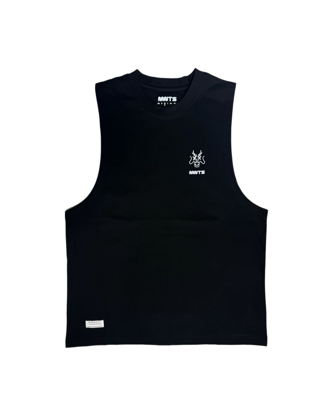 MNTS RUNNING CLUB CUTOFF TANK/ BLK