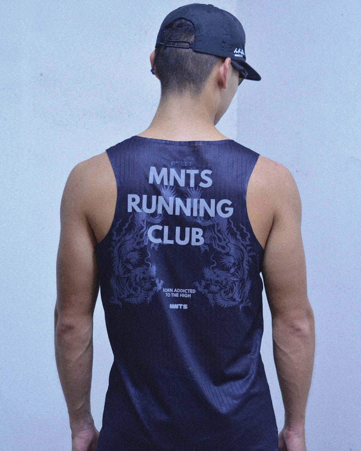 MNTS RUNNING CLUB RACING SINGLET 2.0/ BLK