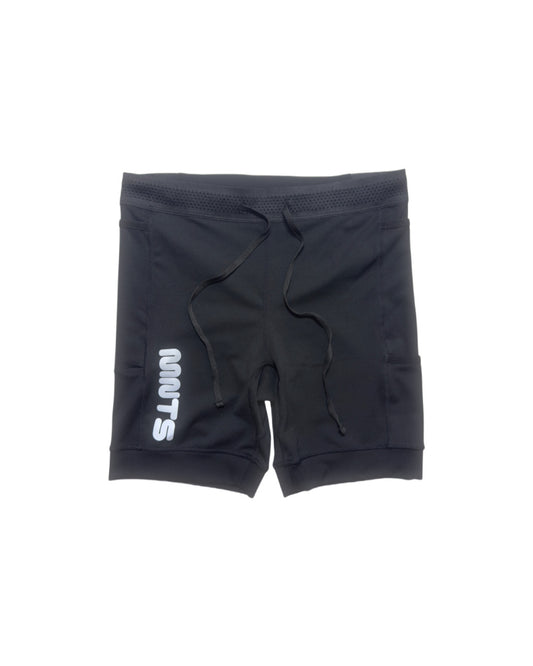 6” DISTANCE HALF TIGHTS/ BLACK