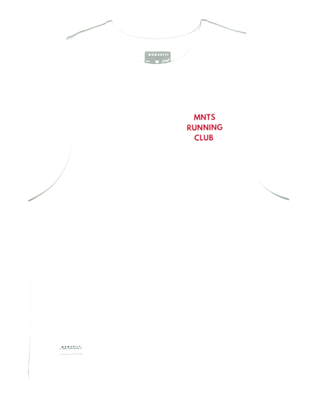 MNTS RUNNING CLUB YoD CUTOFF TANK/ WHITE