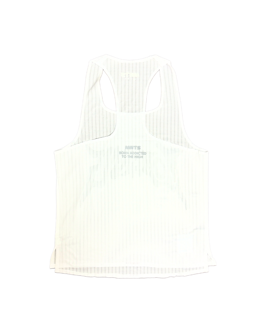 MNTS SEAMLESS RUNNING SINGLET/ WHITE