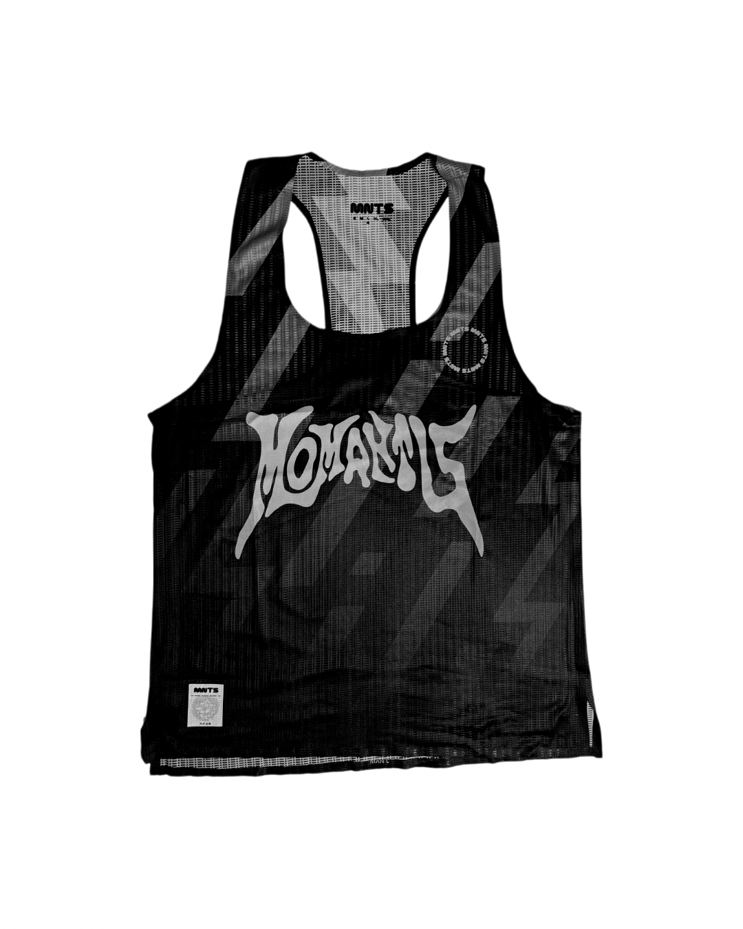 MNTS SEAMLESS RUNNING SINGLET/ BLACK