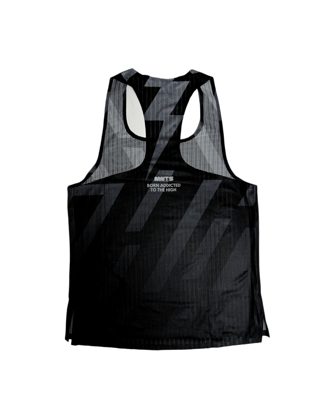 WOMENS MNTS SEAMLESS RUNNING SINGLET/ BLACK