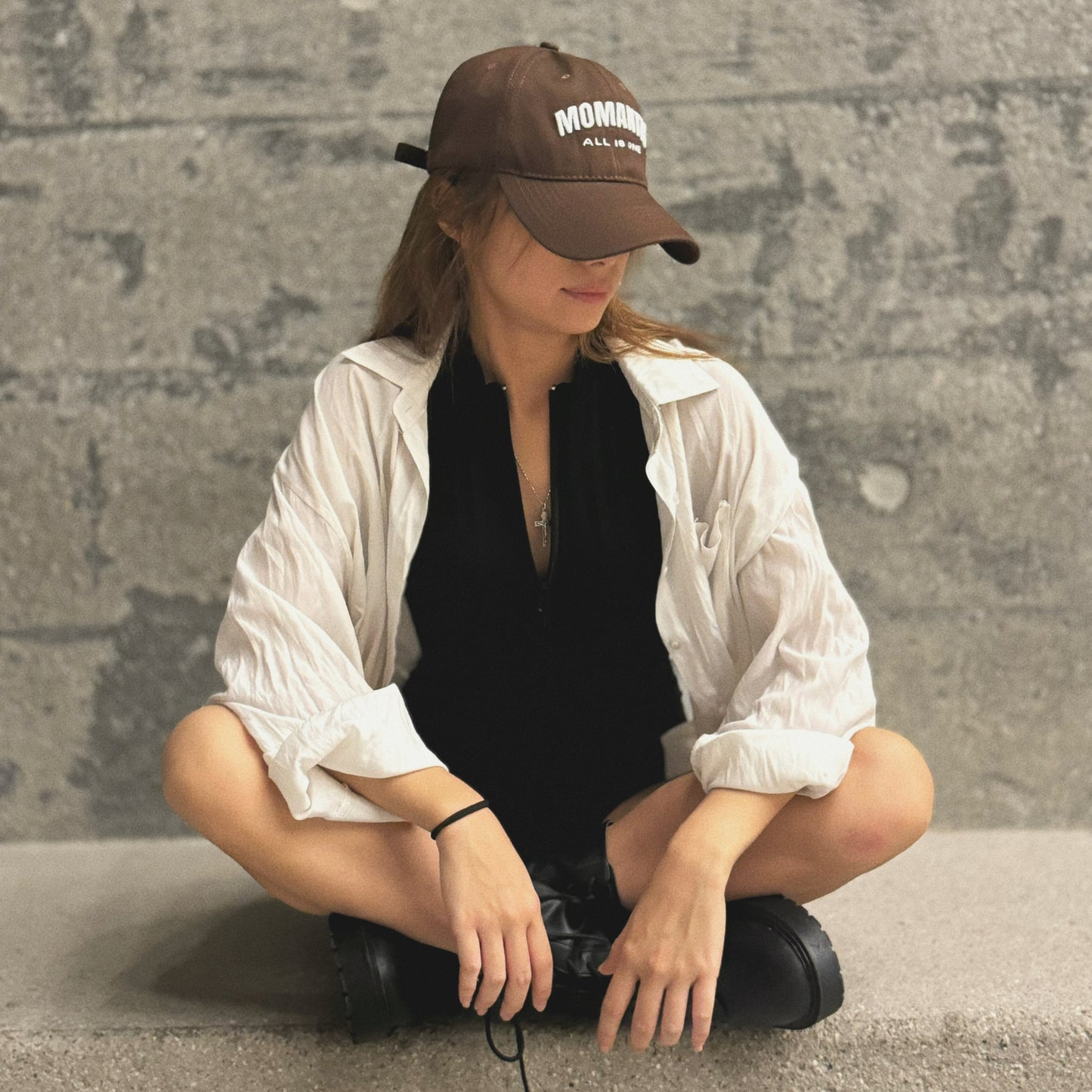 MNTS HERITAGE CAP/ CREAMY & BROWN