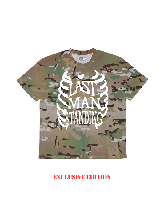 [EXCLUSIVE] Last Man Standing Camo Tee