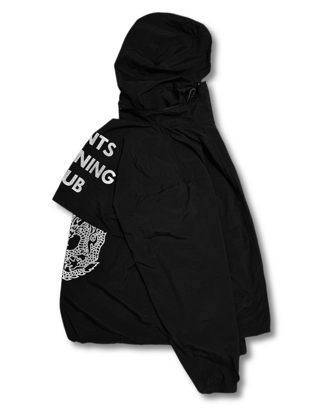 MNTS RUNNING CLUB WINDBREAKER/ BLACK